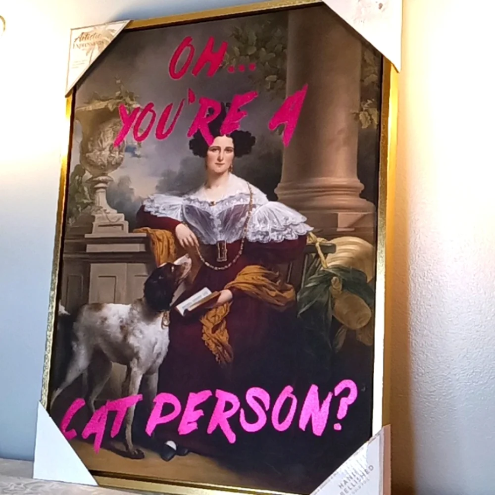 OH YOU'RE A CAT PERSON? Wall Art